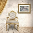 thumbnail image 3 of Romanello, Diane 18x13 Gold Ornate Wood Framed with Double Matting Museum Art Print Titled - Wine and Wicker, 3 of 4