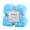 Sky Blue, variant on Ludlz 80x120cm Soft Fluffy Shaggy Warm Bed Sofa Bedspread Bedding Sheet Throw Blanket