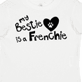 thumbnail image 4 of Inktastic Bestie Frenchie Boys or Girls Toddler T-Shirt, 4 of 5