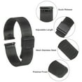 thumbnail image 6 of Uxcell Stainless Steel Mesh Watch Band 14mm Quick Release Adjustable Strap, Black, 6 of 7
