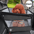thumbnail image 2 of Foldable Dog Car Waterproof Pet Safety Seat for Medium Dogs with Safety Belt and Support Tubes, 2 of 5