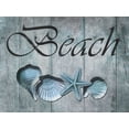 thumbnail image 2 of Lewis, Sheldon 24x19 Black Ornate Wood Framed with Double Matting Museum Art Print Titled - Beach Shells, 2 of 4