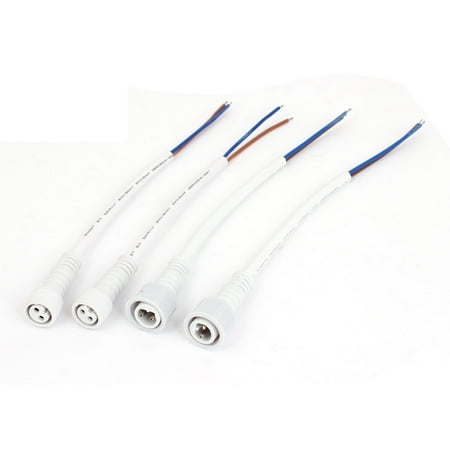 Waterproof Jack - 2 Pair 2 Wire Waterproof Power Cable Set DC Connector Male Female Jack