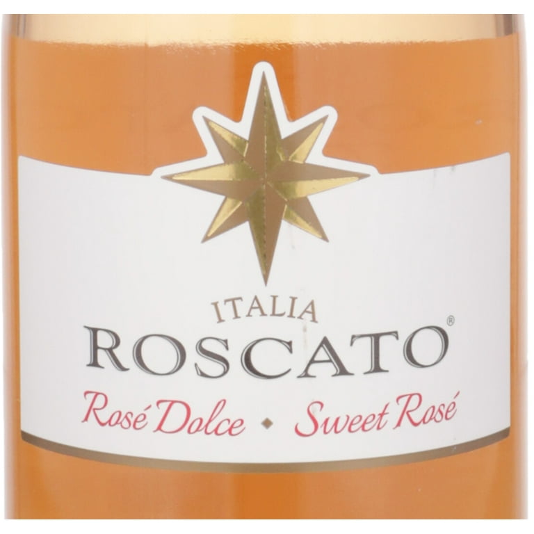 Roscato Rose Dolce Italy, 750 ml Bottle 