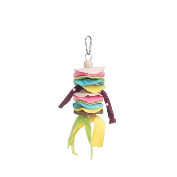 Prevue Pet Products Fairy Queen Bird Toy with Natural Fibers, Wood