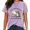 D-Purple, variant on UNISHE Women's Life Is About Choosing Print T-Shirts Funny Reading Frog Graphic Tee Washed Vintage Casual Tops Black, M