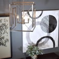 thumbnail image 3 of Yosemite Home Decor Alpha 9-Light Chandelier in Distressed Antique Brass Finish - 20.62 x 36 x 20.62, 3 of 5