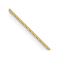 thumbnail image 1 of Diamond2Deal 10K Yellow Gold .5 mm Box Chain Necklace for Women 18", 1 of 6