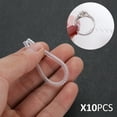 thumbnail image 3 of Reductor de anillo, 10 piezas Reductor de tamaño de anillo transparente Ajustador de tamaño de anillo Construido para el futuro, 3 of 8