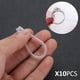 thumbnail image 3 of Reductor de anillo, 10 piezas Reductor de tamaño de anillo transparente Ajustador de tamaño de anillo Construido para el futuro, 3 of 8