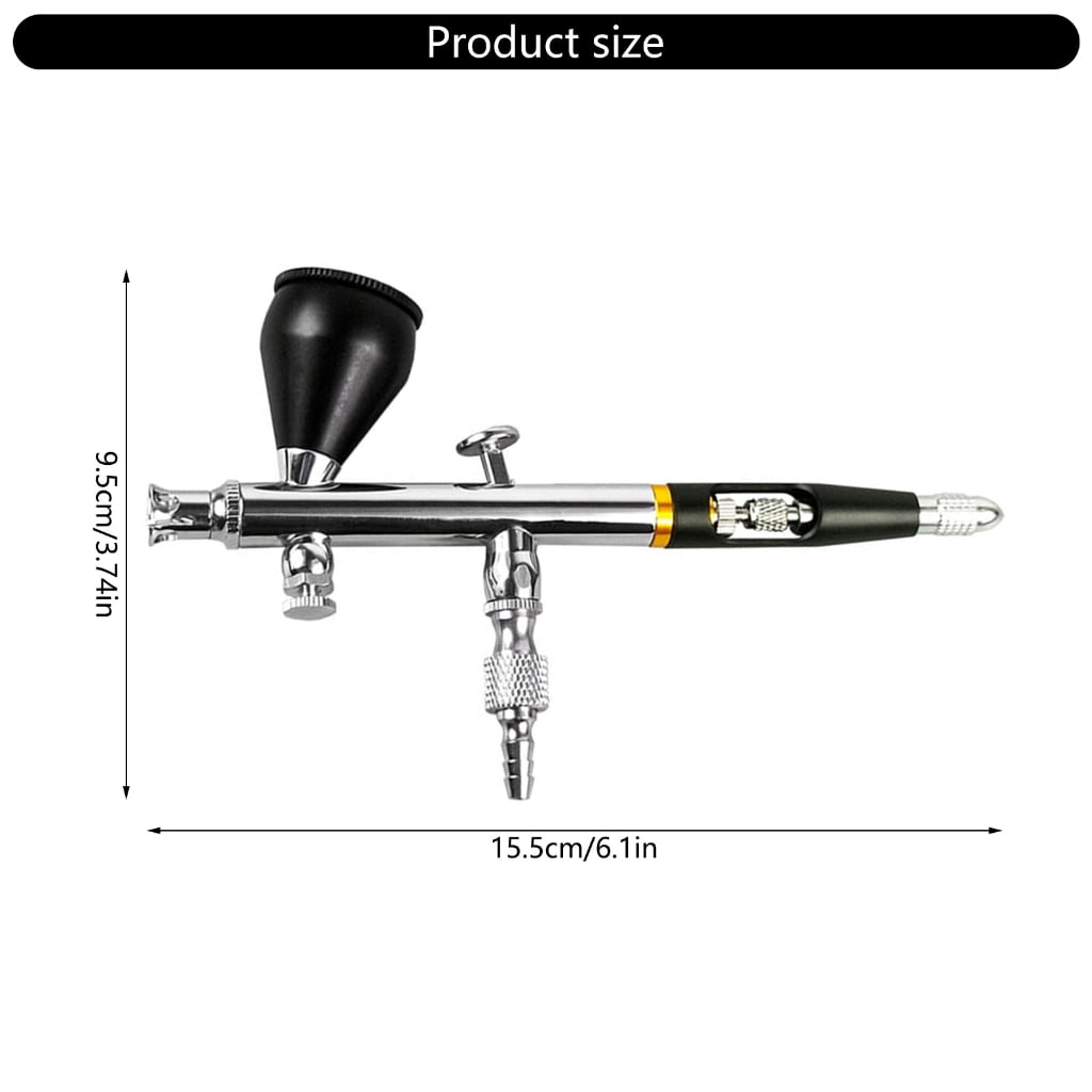 MOMOJIA Airbrush with Adjustable Sprays Ranges Comprehensive Airbrush set for Crafts Art