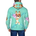 thumbnail image 6 of Saiise Bluey Mens Zip Up Hoodie Long Sleeve Full-zip Hooded Sweatshirt Pullover With Kangaroo Pocket S-3XL, 6 of 6