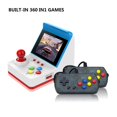 thumbnail image 3 of Consola de juegos 360 en 1 con joysticks con cable duales - Soporte para juegos clásicos 360 Salida AV Rojo blanco azul, 3 of 5
