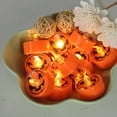 thumbnail image 4 of Vela LED de Halloween para decoración del Festival, candelabro electrónico pequeño, lámpara de regalo, 1/2/3 Uds., 4 of 4