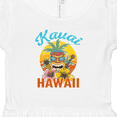 thumbnail image 3 of Inktastic Kauai Hawaii Vacation Tiki Girls Baby Dress, 3 of 4