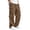 Brown-01, variant on Sentuca Boys Cargo Pants Baggy Elastic Waist Hiking Pant with Pockets Wide Leg Casual Fashion Sports Teen Trousers Size 14-15Y, Khaki
