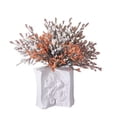 thumbnail image 2 of 5 flores artificiales y bayas artificiales de colores otoñales, 2 of 2