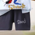 thumbnail image 5 of Nwiuh Premium Cotton Toddler Boy Short Sleeve T-Shirt & Shorts Set Summer Outfits Clothes Sky Blue for Size 18-24 Months, 5 of 5