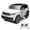 White, variant on TROPOW 24 Volt Ride On Toys for Boys,Licensed Land Rover Electric Car for Kids 7AH Battery Dual 240W Motors Parent Remote Contro LED Headlight,Music Player & Horn,Black