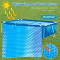 thumbnail image 1 of NAOJIE Blue 59x86 in Rectangle Solar Cover | 1200 Series | Heat Retaining Blanket for Rectangular Inground & Above Ground Swimming Pools | Use Sun to Heat Pool | Bubble Heating Blankets, 1 of 7