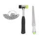 thumbnail image 5 of Ring Sizing Stick, Soft Tip Hammer 4 Sizes Quickly Calculate Lightweight Aluminum Alloy Mandrel Protective Ring Gauge Finger Sizer For Jewelry For Men Women ANGGREK 12345678, 5 of 8