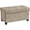 Tan/Taupe, variant on Ornavo Home 30 Inch Folding Storage Ottoman with Storage Bench, Large Storage Ottoman Bench, Storage Chest, Foot Rest Stool, Bedroom Bench with Storage