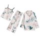 thumbnail image 4 of Juego mujer de simulación de seda de de 7 piezas, ropa de dormir , regalo perfecto , esposa o amigos Baoblaze Pijamas sedosos para mujer, 4 of 8