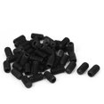 thumbnail image 1 of 1/4"-20 x 1/2" Tornillo de cabeza hexagonal con punto de copa, 50 piezas, color negro, 1 of 5