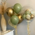 thumbnail image 6 of Sage Green Gold White Party Balloons, 50Pcs Sage Green and Gold Confetti Party Balloons For Birthday Baby Shower Engagement Wedding Anniversary Party Decorations, 6 of 6
