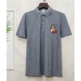 thumbnail image 1 of Polo nuevo de hombre de algodón pecho oso bordado S-4XL Gao Jiahui  unisex, 1 of 2