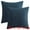 Navy Blue, variant on Unique Bargains 2Pcs Decorative Throw Pillow Covers for Sofa Grey 12" x 20"