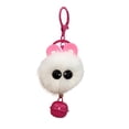 thumbnail image 2 of Mini Storage Pouch Keychain Backpack Zipper Pull, Durable Polyester Decorative Key Ring for Keys Cards, Portable Organizer Pendant for Commuting Travel Home with 6 Colors, White, 2 of 6