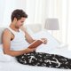 thumbnail image 5 of Balery Anchor Pantalones de pijama para hombre, pijama ultraligero, pantalón de descanso-Small, 5 of 6