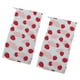 thumbnail image 2 of Toallas pequeñas con estampado de fresas de 25 x 50 cm para niños, de algodón puro, color rojo, 2 of 5