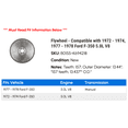thumbnail image 2 of Flywheel - Compatible with 1972 - 1974, 1977 - 1978 Ford F-350 5.0L V8 1973, 2 of 2