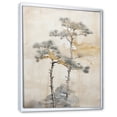 thumbnail image 2 of Designart "Tranquil Beige Pine III" Tree Pine Floater Framed Wall Decor, 2 of 5