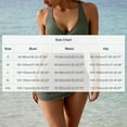 thumbnail image 6 of Kukoosong Women's Racerback One Piece Swimsuit Swim Dress with Back-Smoothing for Summer Beach and Pool, 6 of 7