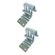 thumbnail image 2 of 2 soportes para rodillos de puerta de garaje galvanizados de fácil instalación para uso industrial. Eje interior, 2 of 9
