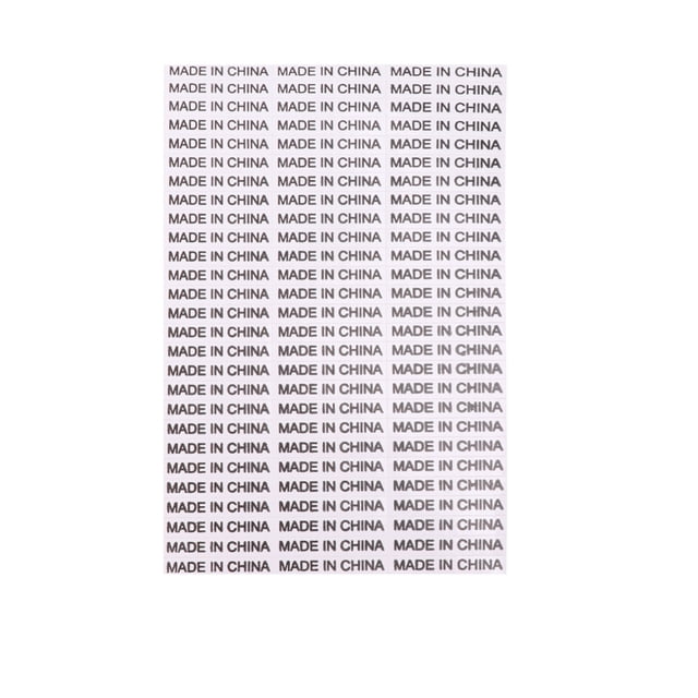 Shisuyan Made In China Labels Copper Paper 5000Pcs 1.3x0.2In