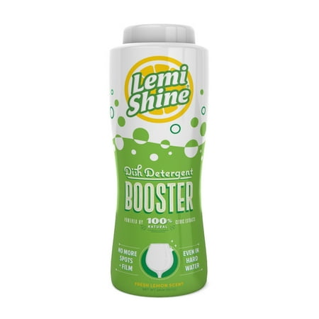 Lemi Shine Dish Detergent Booster, 24oz, 100% Natural Citric Extracts