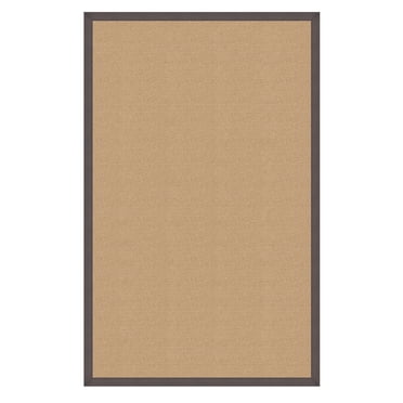Linon Athena AT0208 Rug 5' x 8' Sisal and Slate Rectangle