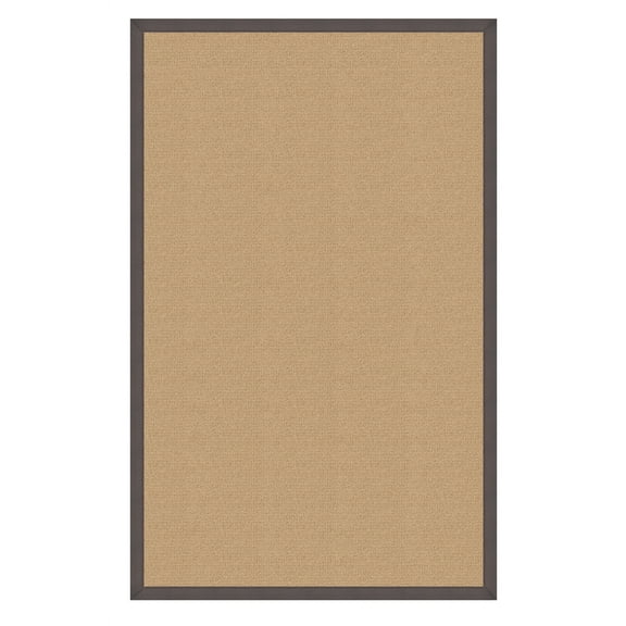 Linon Athena AT0208 Rug 5' x 8' Sisal and Slate Rectangle