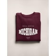 thumbnail image 3 of Michigan State Sports Style Sweatshirt Men -Image by Shutterstock, Male x-Large, 3 of 4