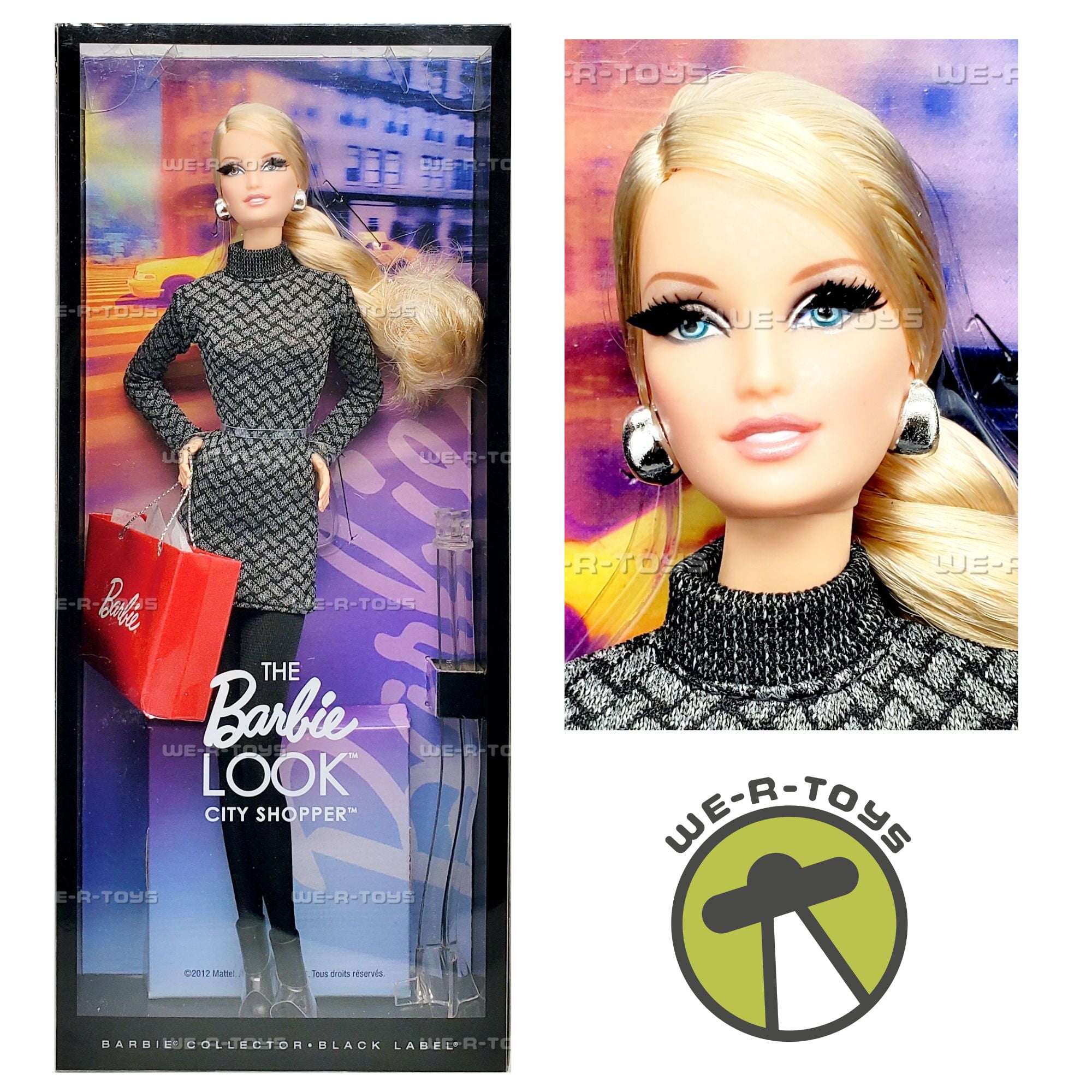 Barbie Look City Shine Barbie Doll Black Label 2014 Mattel CFP38