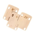 thumbnail image 1 of MERIGLARE 3 Pieces 4 Holes Neck Plate Gasket Neckplate Replacement Accessory Guitar Neck Shims Set Electric Guitar Neck Shims Plate for Guitar Masters, 1 of 8