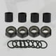 thumbnail image 4 of Kit de hardware para ejes de patineta de 16 piezas. Incluye 4 espaciadores y 4 ejes. Negro, 4 of 9