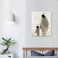 thumbnail image 4 of Jesus wall art decor Christian wall art,Jesus and Me Canvas Easter Wall Art Print, Christian Wall Decor Painting, Religion Bible Pictures Posters Prints for Church Prayer Room Living Room Home Framed, 4 of 5