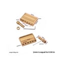 thumbnail image 2 of Soidarity Tremolo Block Bloques profesionales Puente eléctrico Instrumento musical Barra universal Dureza Bajo E Accesorios para guitarra Accesorios para instrumentos musicales GAQ407, 2 of 6