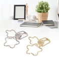 thumbnail image 4 of Binder Clips, Gold Silver Strong Clamping Force Small Binder Clips  For Document Classification, 4 of 8