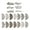 F25, variant on 7829 30Pcs Reusable Plastic Painting Stencils 11.8x5.9in Flower Drawing Templates for Handmade Door Sign Wall Decoration